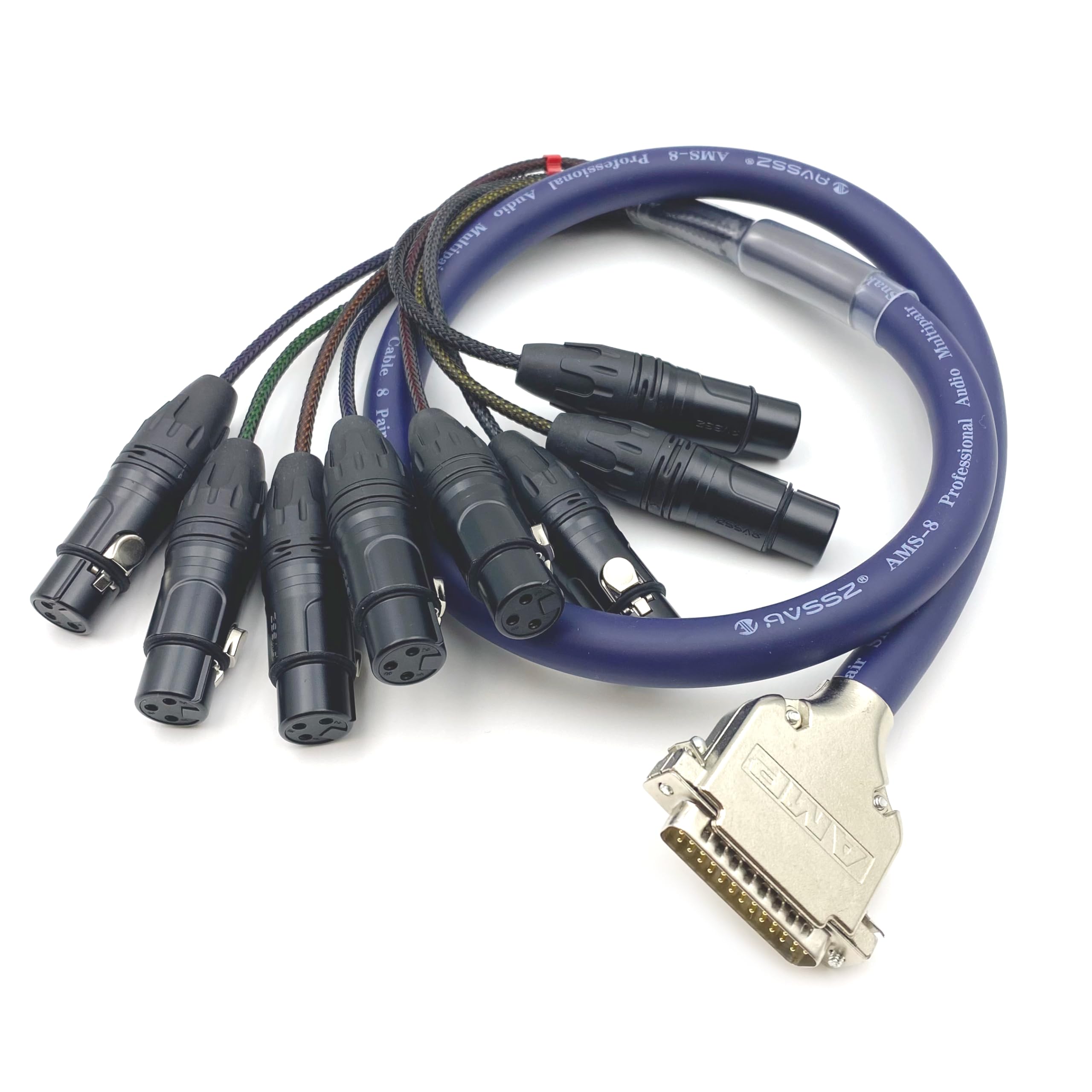 Amazon.com: BOUUNCIY DB25 to XLR Female Snake Cable, DB25 Male to